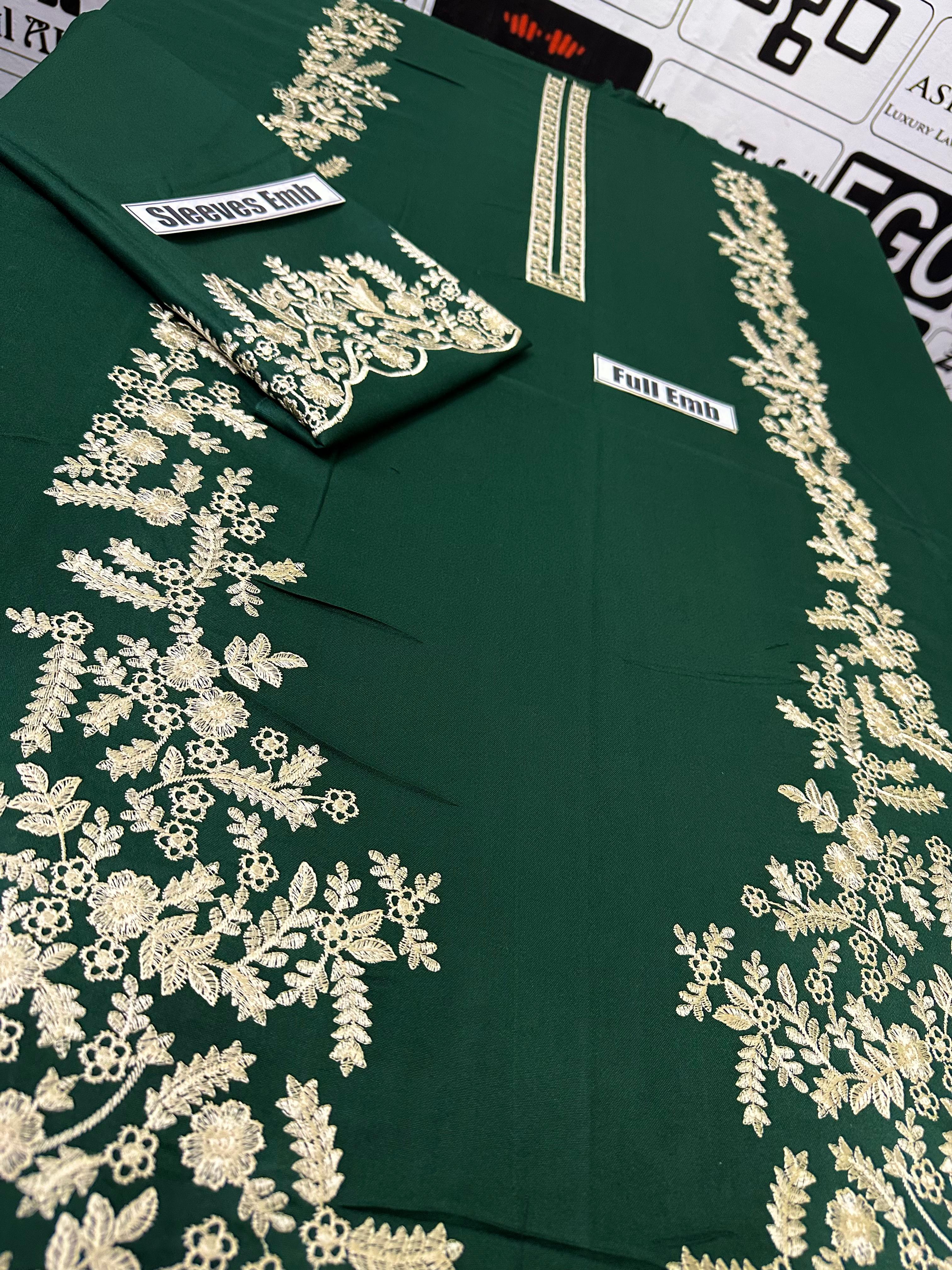 WINTER Dhanak 2PC Mix Brand Suit