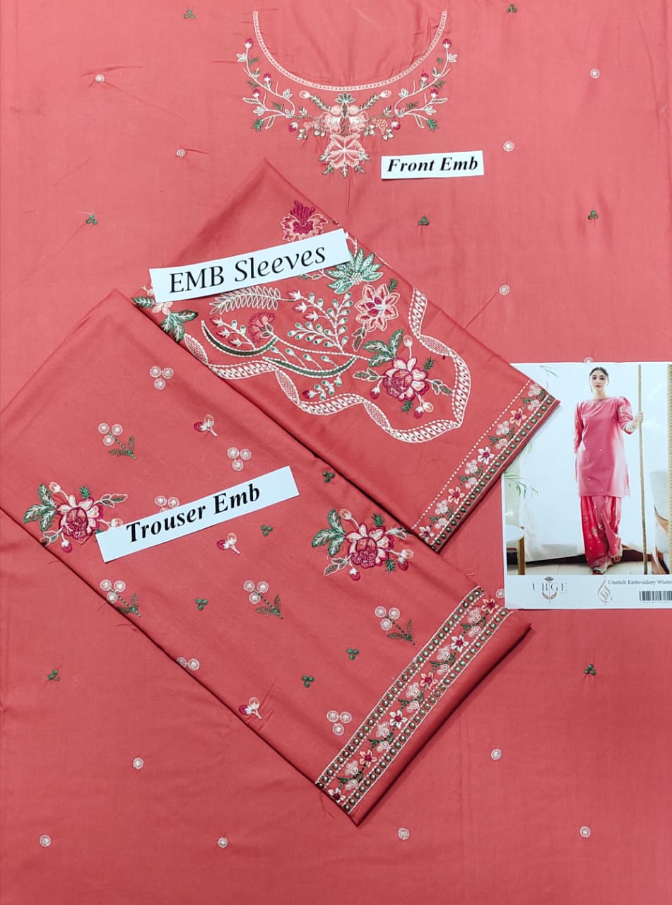 WINTER Dhanak 2PC Mix Brand Suit