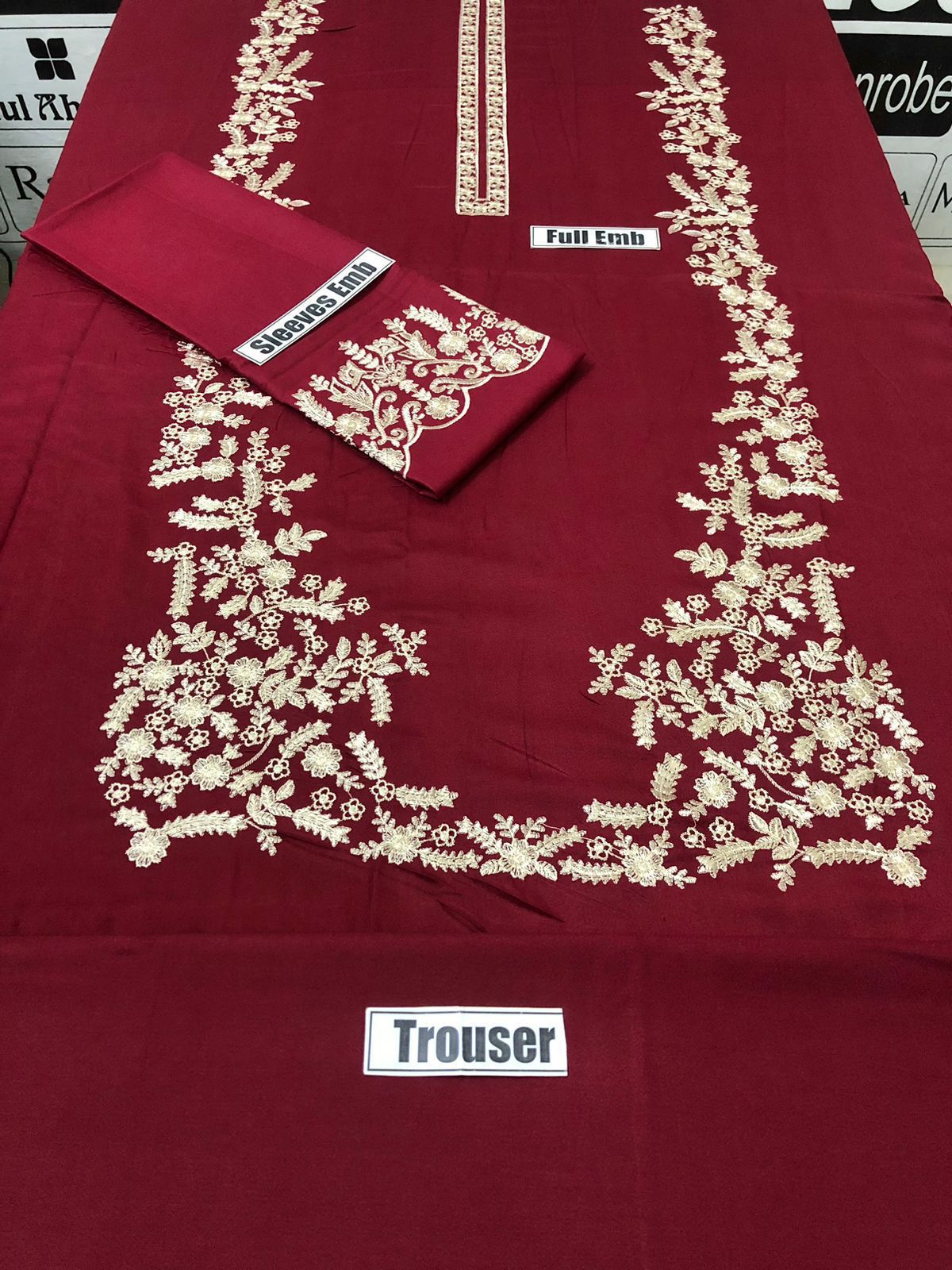 WINTER Dhanak 2PC Mix Brand Suit