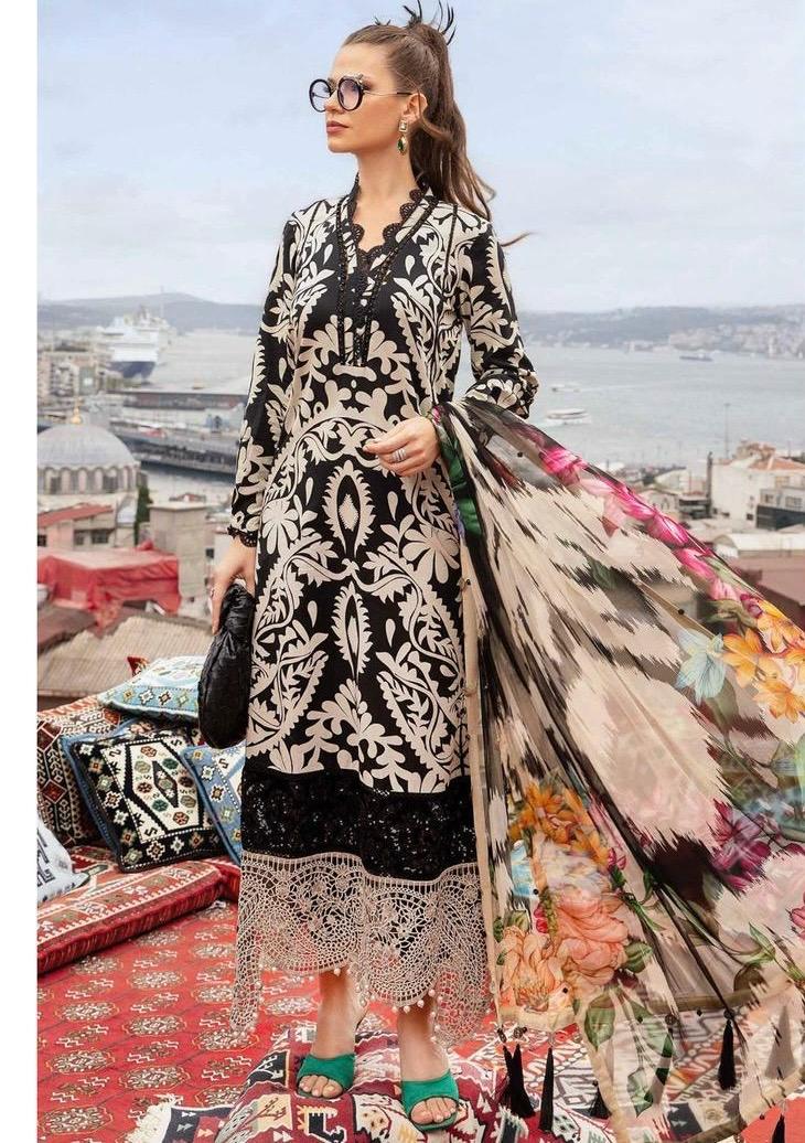 New Arrival | Tie & Dye Digital Printed 3PC Suit – Shamooz Silk ✨