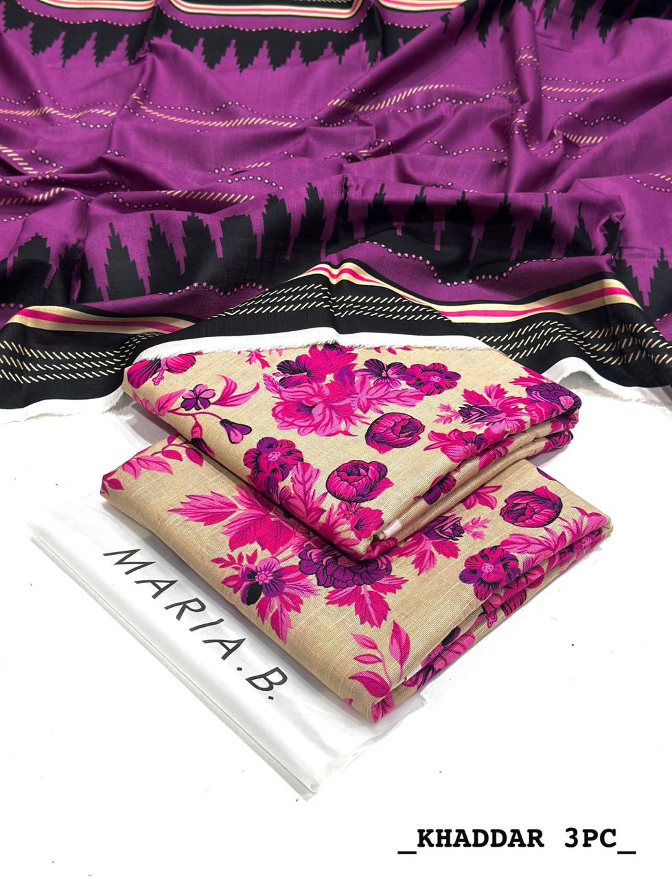 Maria.B Inspired 3PC Khaddar Collection | 24 Designs | Winter 2025 ✨