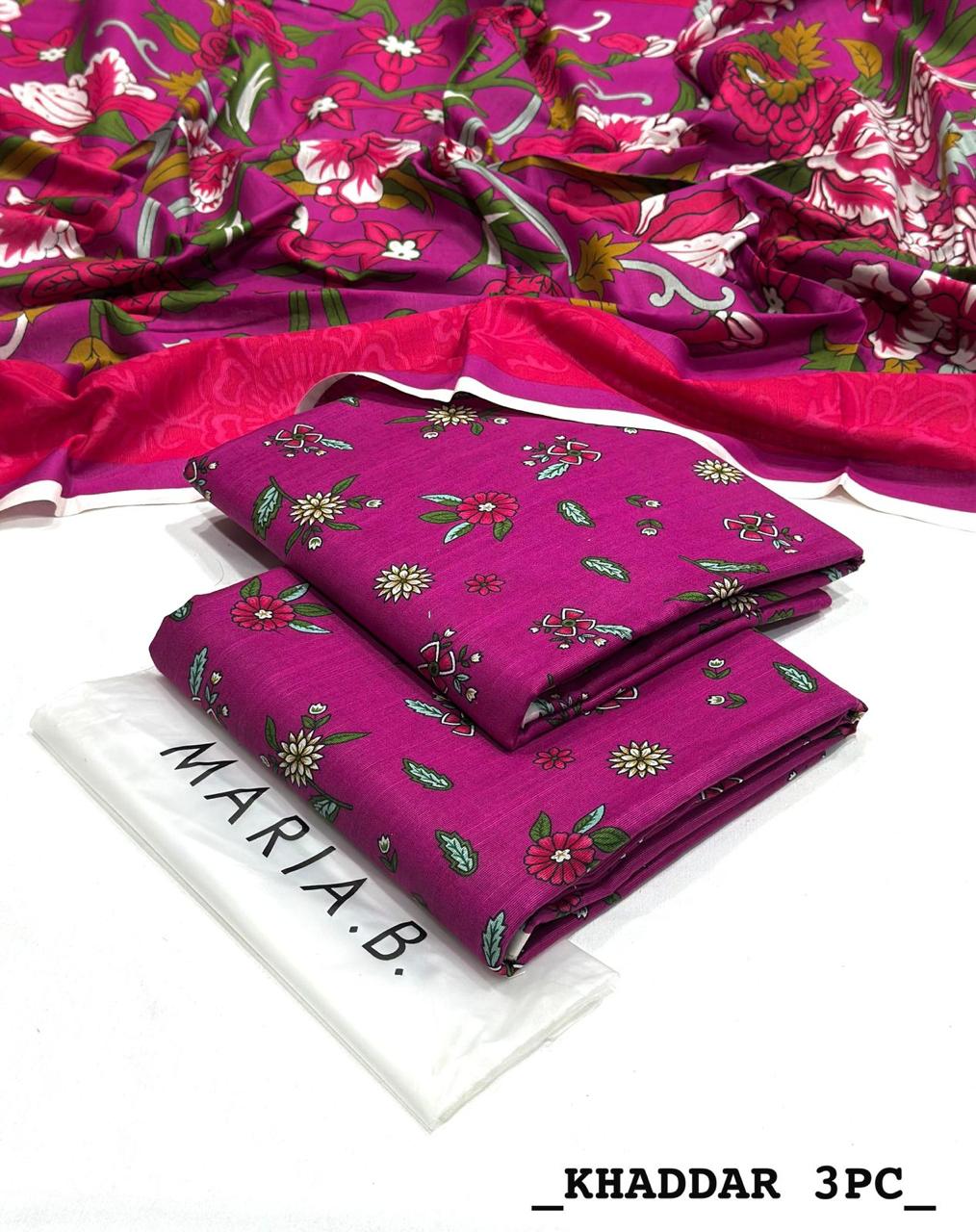 Maria.B Inspired 3PC Khaddar Collection | 24 Designs | Winter 2025 ✨
