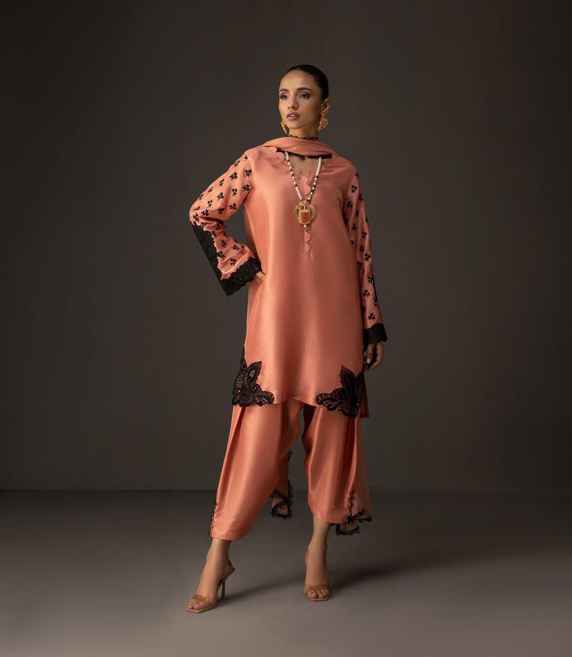 New Arrival | Tie & Dye Digital Printed 3PC Suit – Shamooz Silk ✨