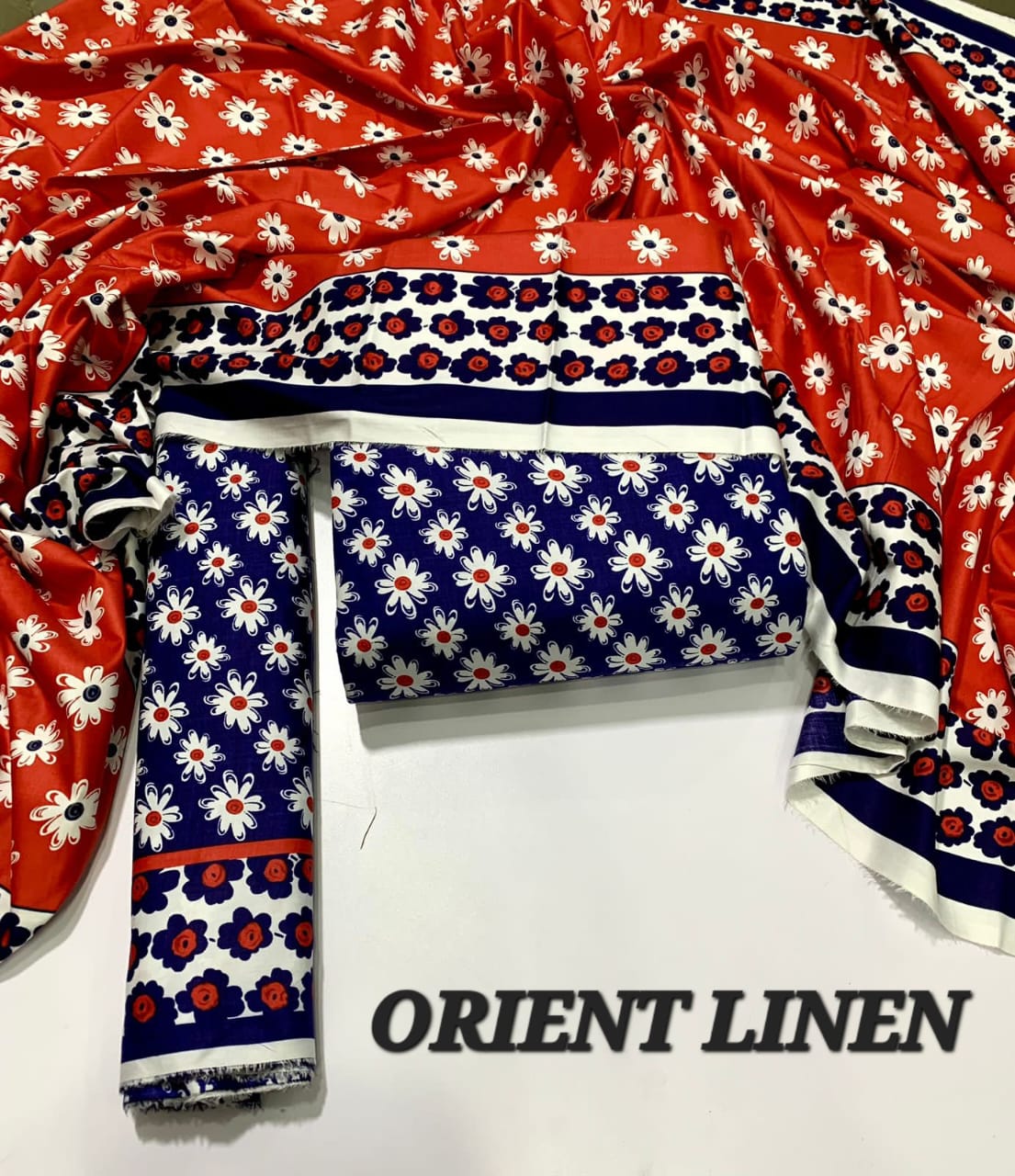Almirah, Orient & IB Lilen 2025 | Premium Linen 3pc Printed Suits Collection