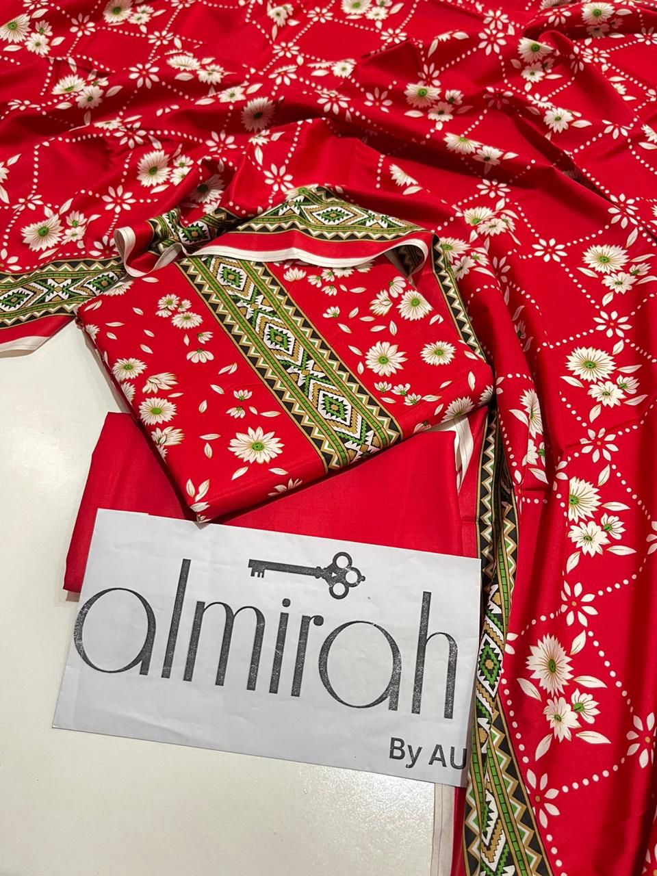 Almirah, Orient & IB Lilen 2025 | Premium Linen 3pc Printed Suits Collection